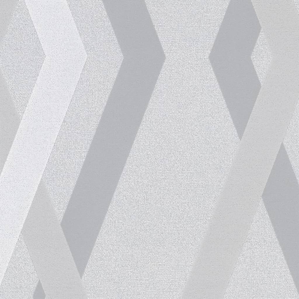 Topchic Tapete Graphic Lines Diamonds Grau