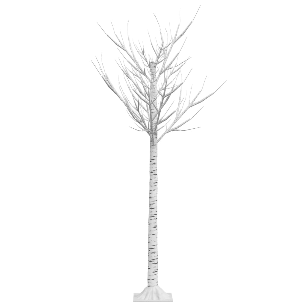 vidaXL Weihnachtsbaum 140 LEDs 1,5 m Kaltweiß Indoor Outdoor
