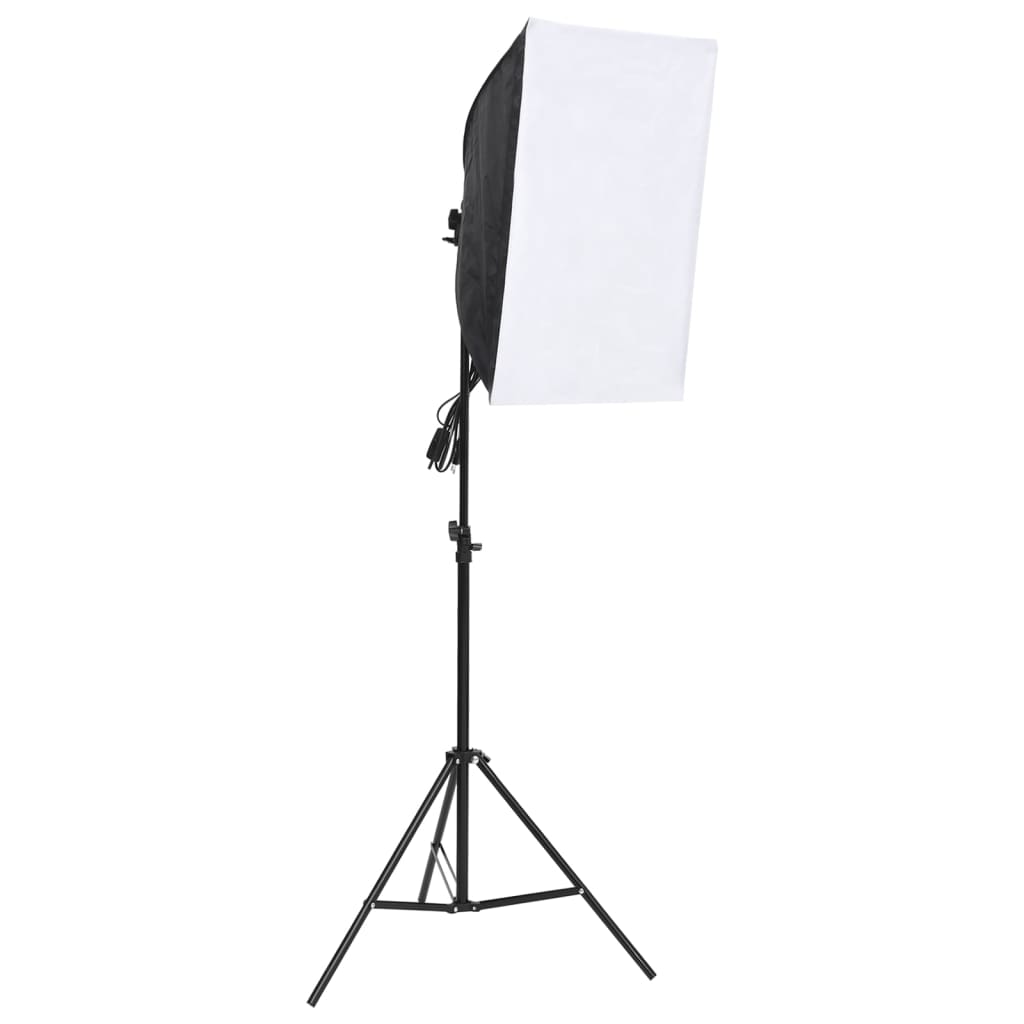 vidaXL Fotostudio-Beleuchtung Set mit Aufnahmetisch