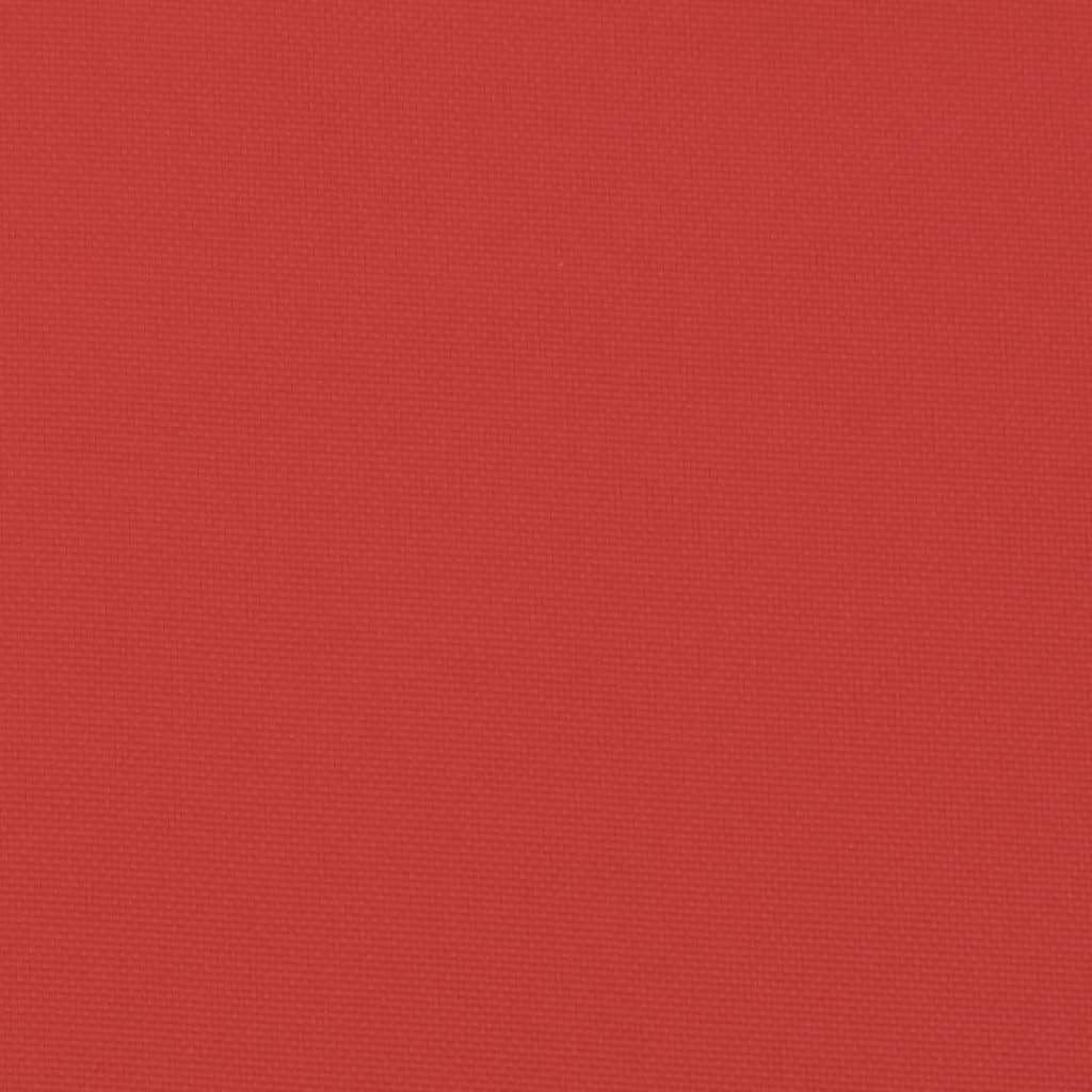 vidaXL Gartenbank-Auflagen 2 Stk. Rot 150x50x7 cm Oxford-Gewebe