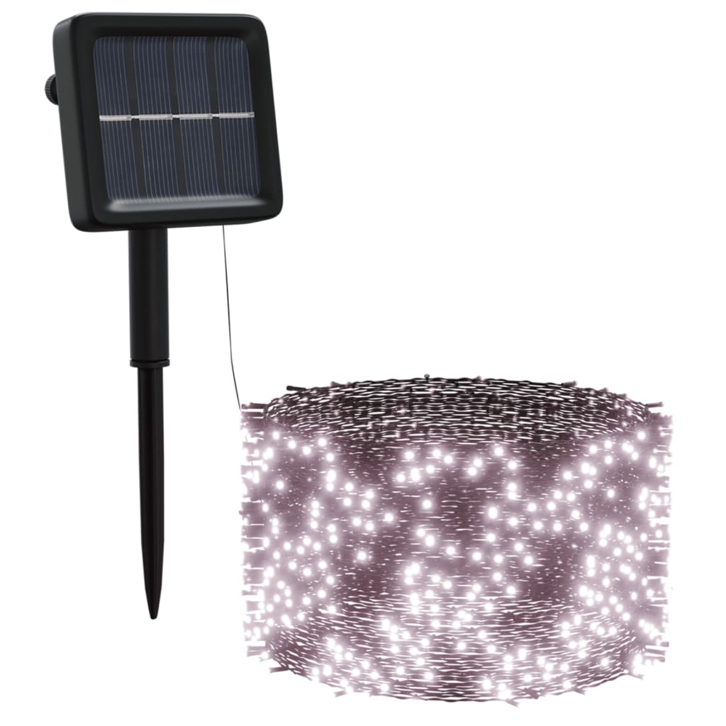 vidaXL Solar-Lichterketten 5 Stk. 5x200 LED Warmweiß Innen Außen