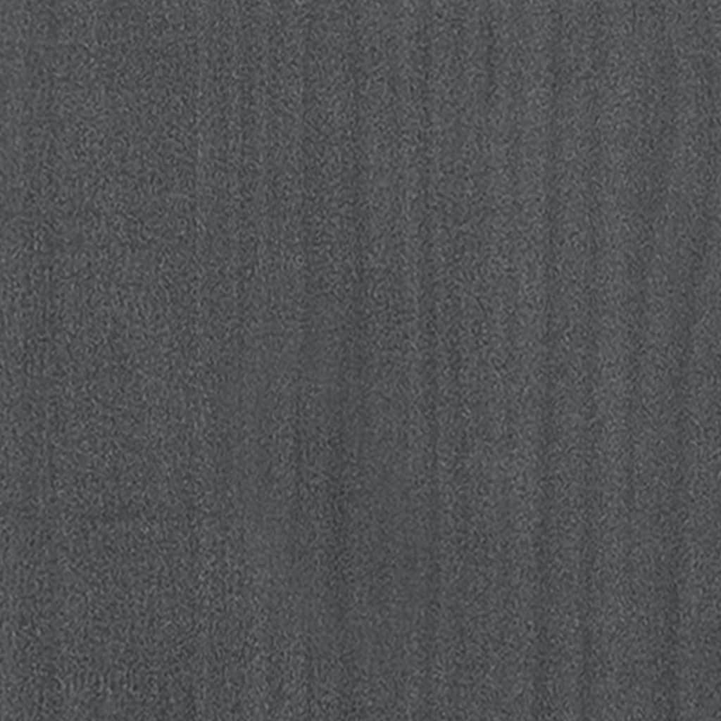 vidaXL Pflanzkübel Grau 150x50x70 cm Massivholz Kiefer