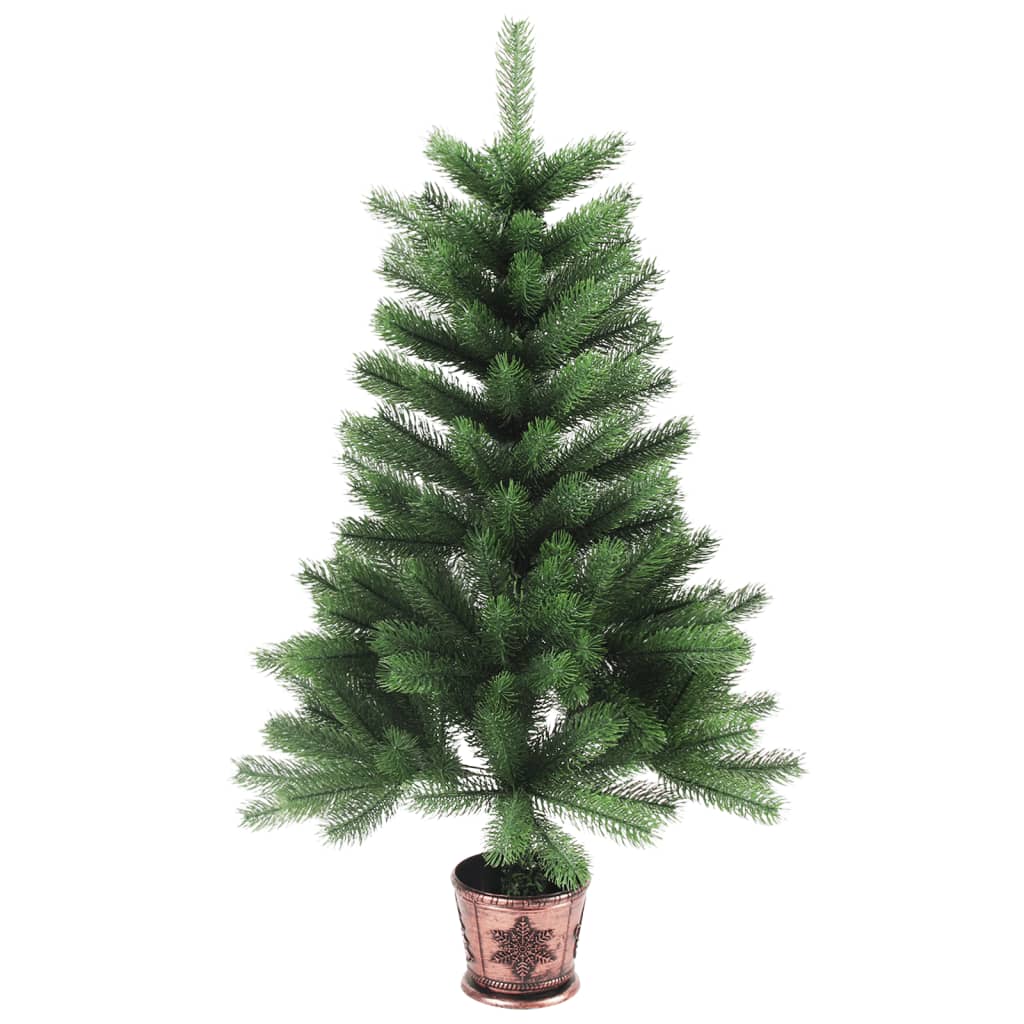 vidaXL Künstlicher Weihnachtsbaum mit Beleuchtung 65 cm Grün