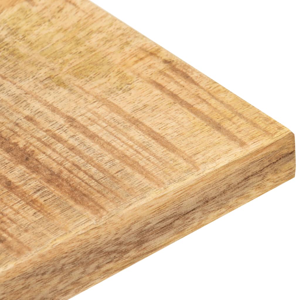 vidaXL Tischplatte Massivholz Mango 25-27 mm 60x60 cm