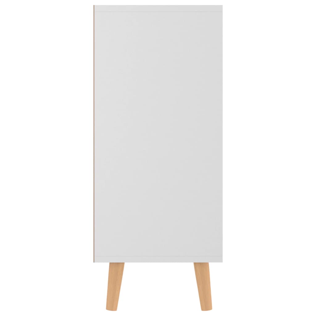 vidaXL Sideboard Weiß 90x30x72 cm Holzwerkstoff