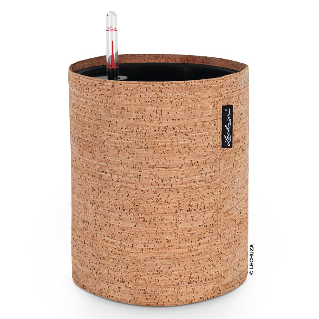 LECHUZA Pflanzgefäß TRENDCOVER 23 Cork ALL-IN-ONE Natur Hell