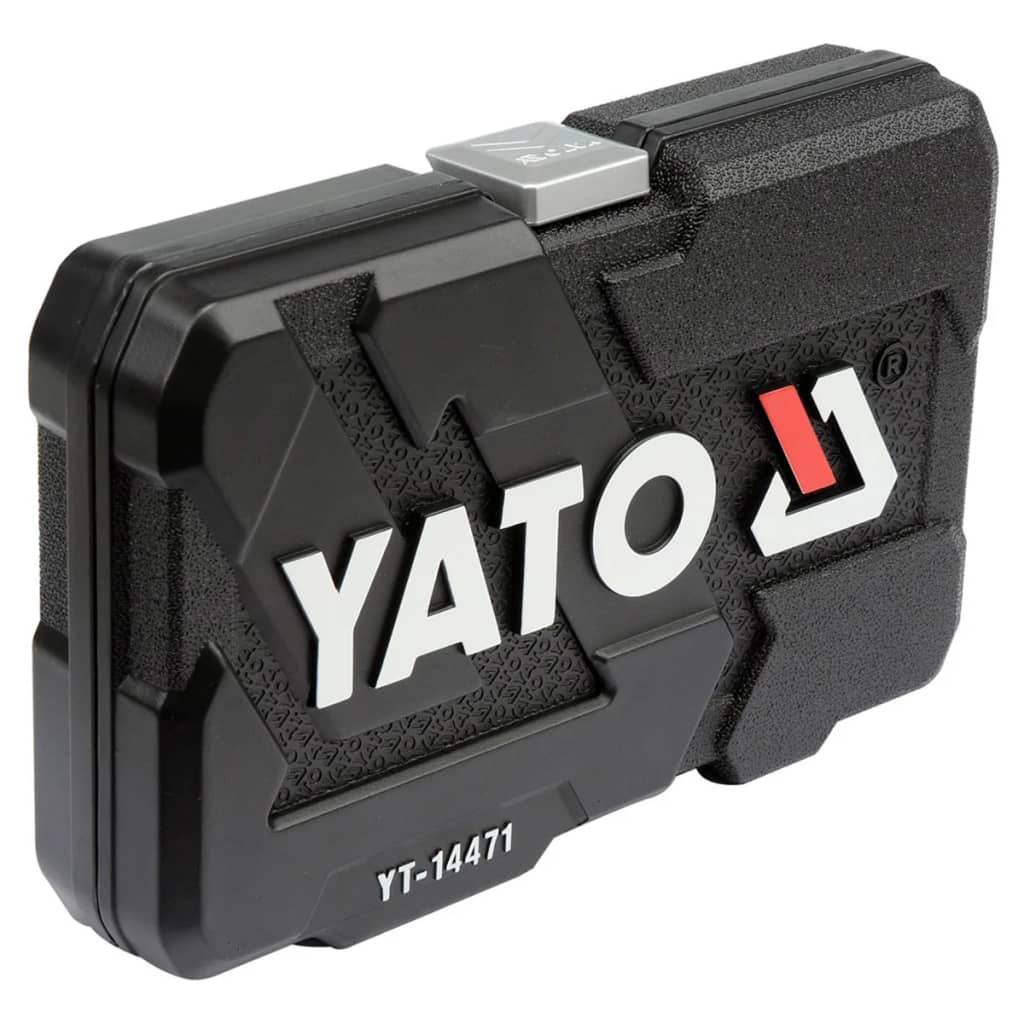 YATO 38-tlg. Werkzeugset Metall schwarz YT-14471