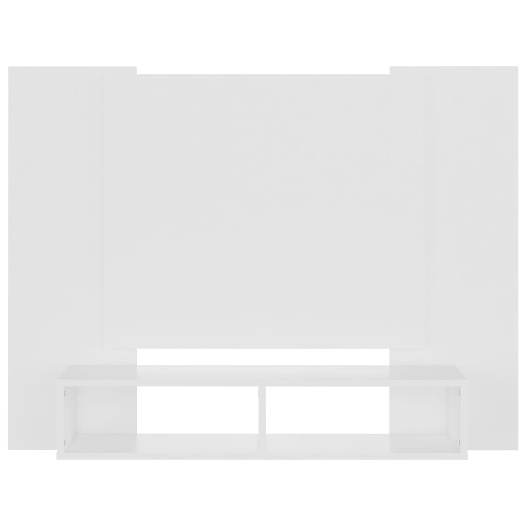vidaXL TV-Wandschrank Weiß 120x23,5x90 cm Holzwerkstoff