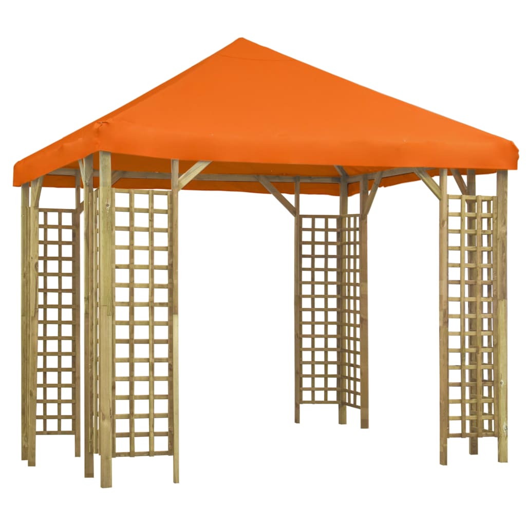 vidaXL Pavillon 3 x 3 m Orange