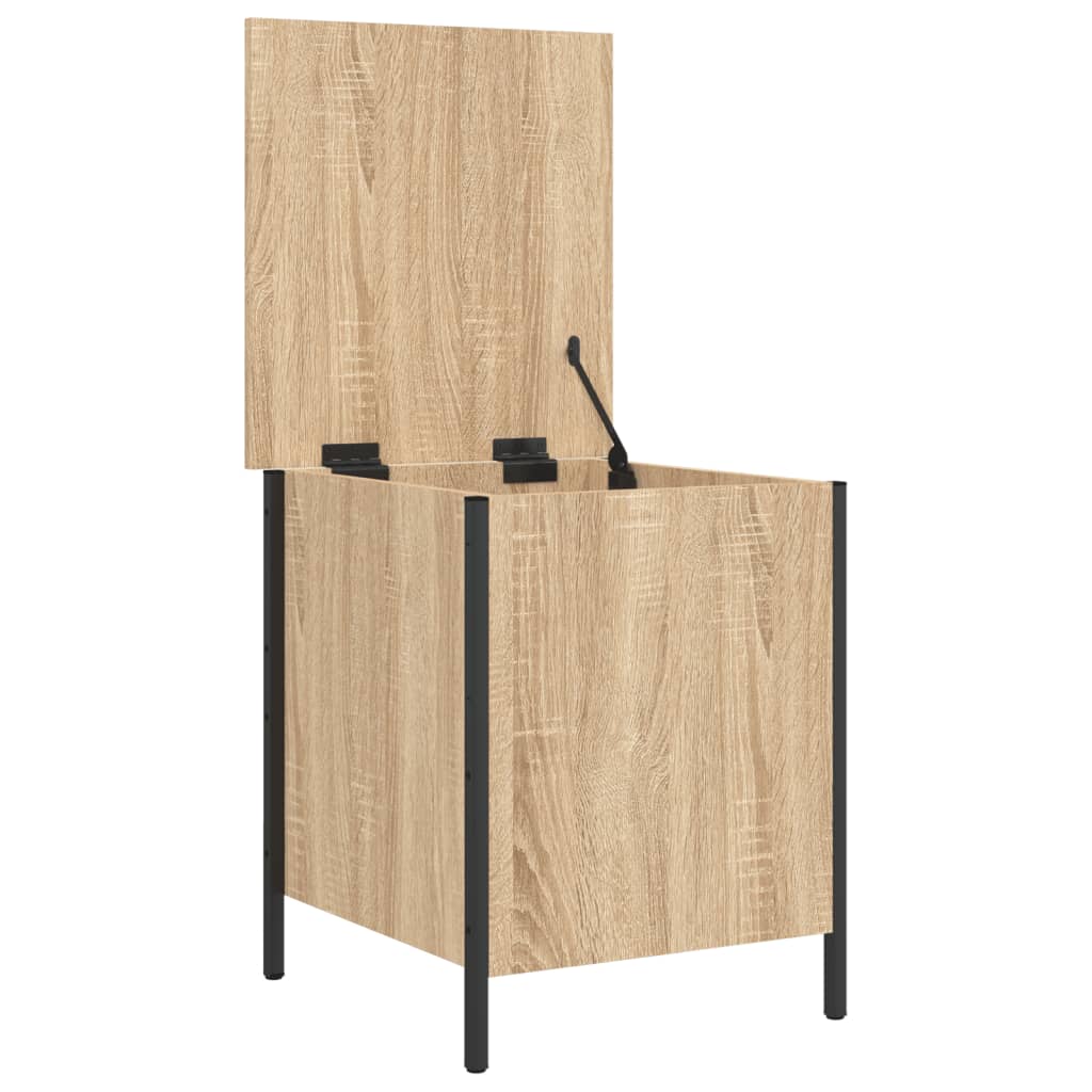 vidaXL Sitzbank mit Stauraum Sonoma-Eiche 40x42,5x50 cm Holzwerkstoff