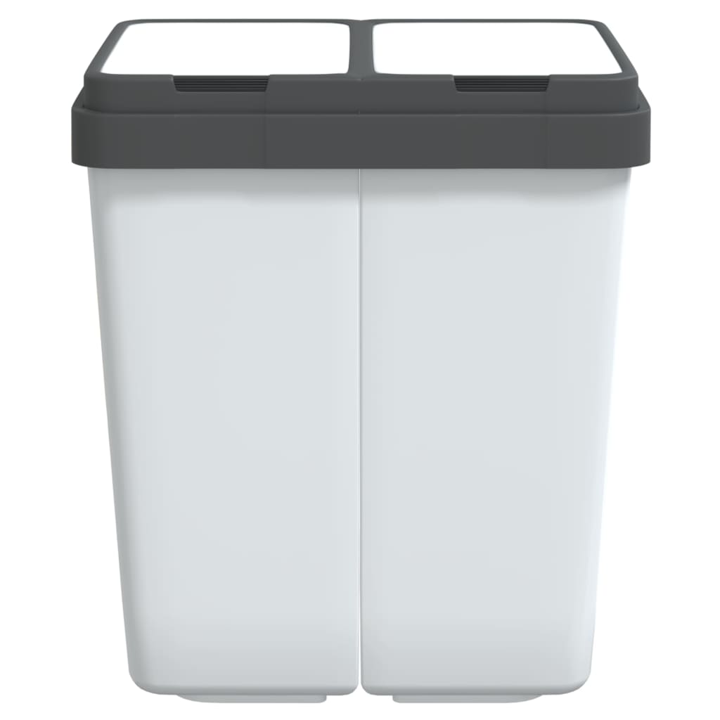 Doppel Mulleimer 2x25 Liter