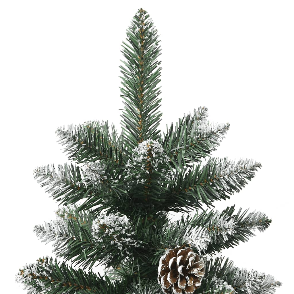 vidaXL Künstlicher Weihnachtsbaum mit Ständer Grün 120 cm PVC