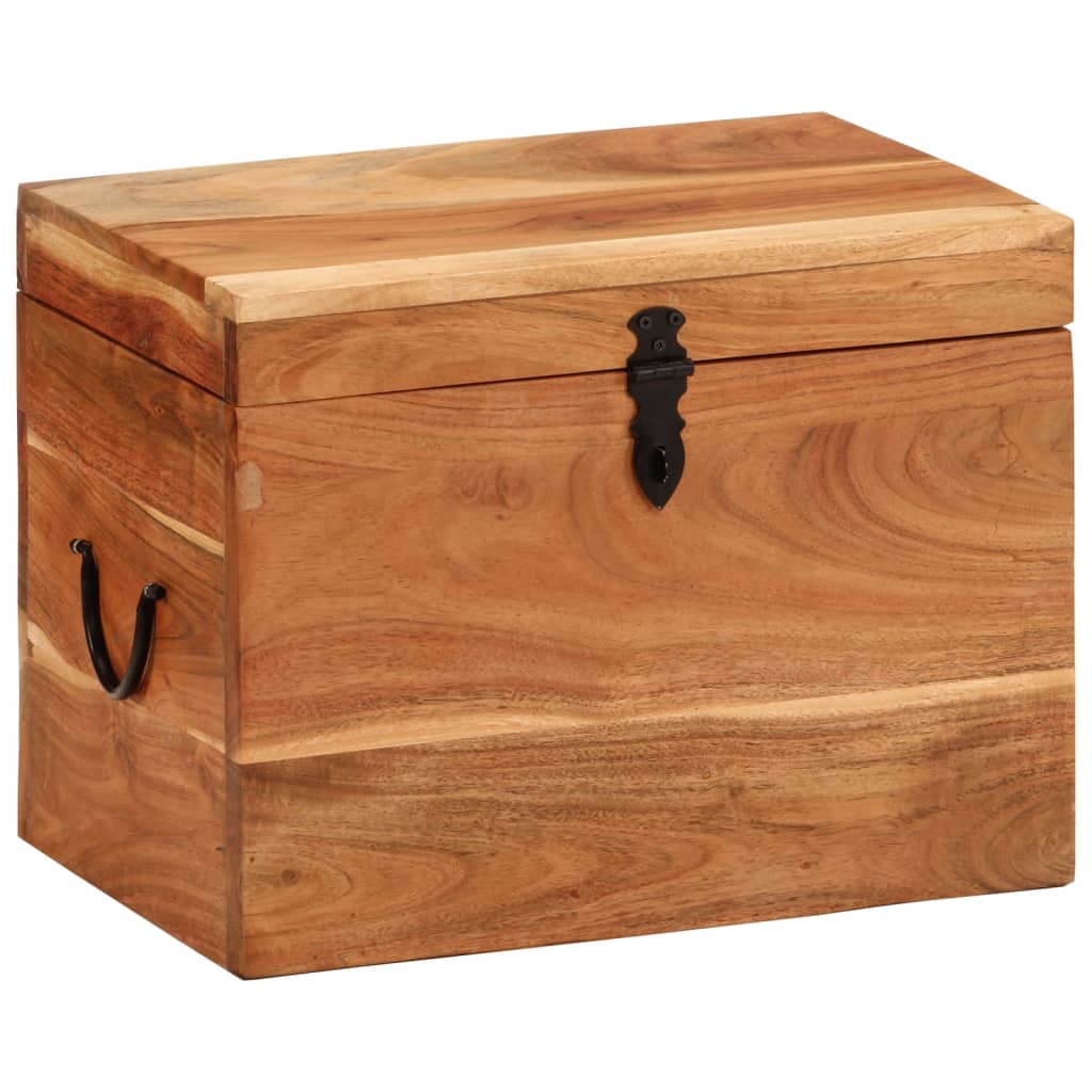vidaXL Aufbewahrungsbox 39x28x31 cm Massivholz Akazie