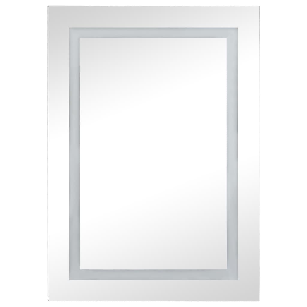 vidaXL LED-Spiegelschrank fürs Bad 50x13x70 cm