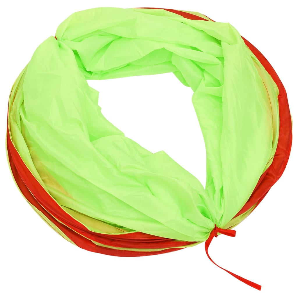 vidaXL Spieltunnel für Kinder Grün 175 cm Polyester