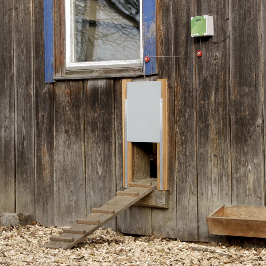 Kerbl Automatische Tür für Hühnerstall 40x43 cm