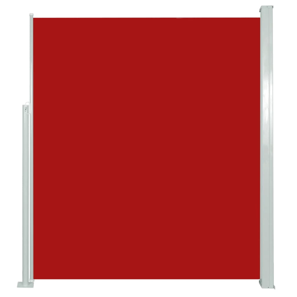 vidaXL Seitenmarkise 160x300 cm Rot