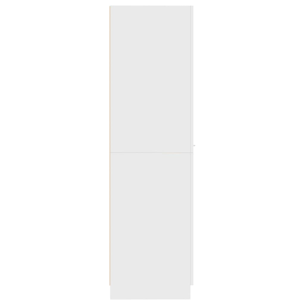 vidaXL Apothekerschrank Weiß 30x42,5x150 cm Holzwerkstoff