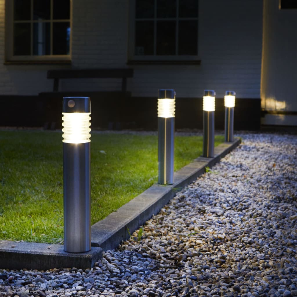 Luxform Intelligente Hybride LED-Garten-Solarleuchte Arizona PIR