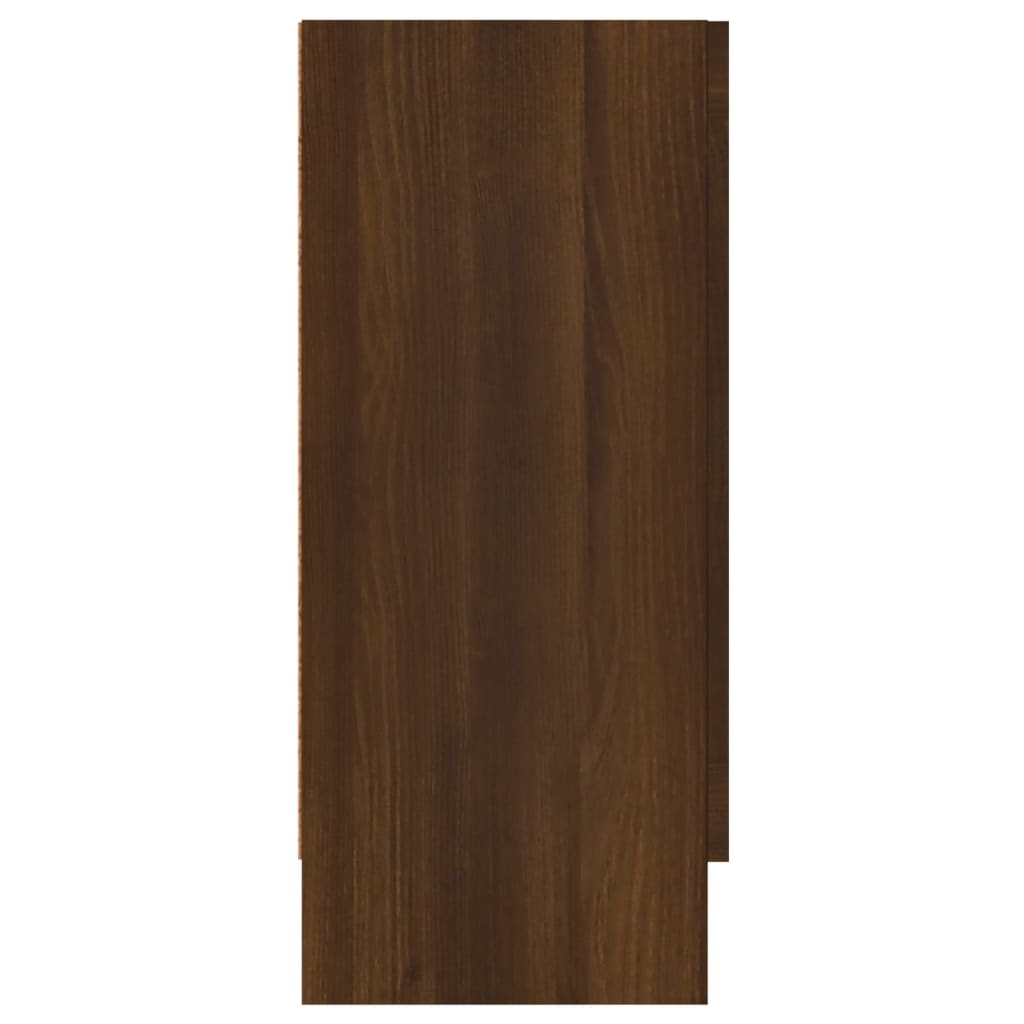 vidaXL Sideboard Braun Eichen-Optik 120x30,5x70 cm Holzwerkstoff