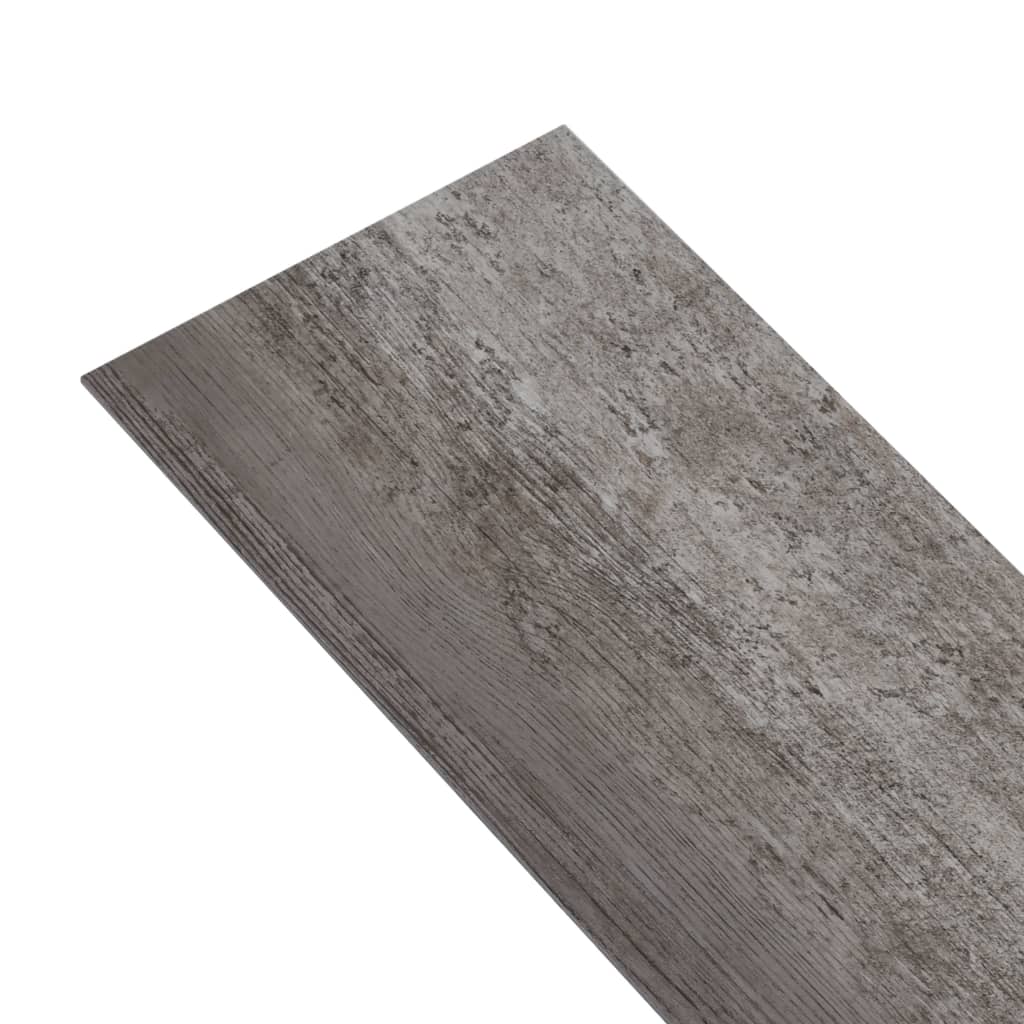 vidaXL PVC-Laminat-Dielen 5,02 m² 2 mm Selbstklebend Gestreift Holz