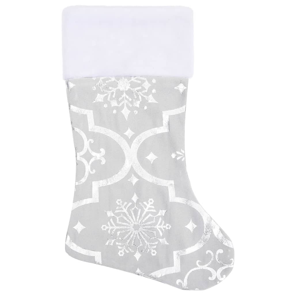 vidaXL Luxus-Weihnachtsbaumdecke mit Socke Weiß 150 cm Stoff