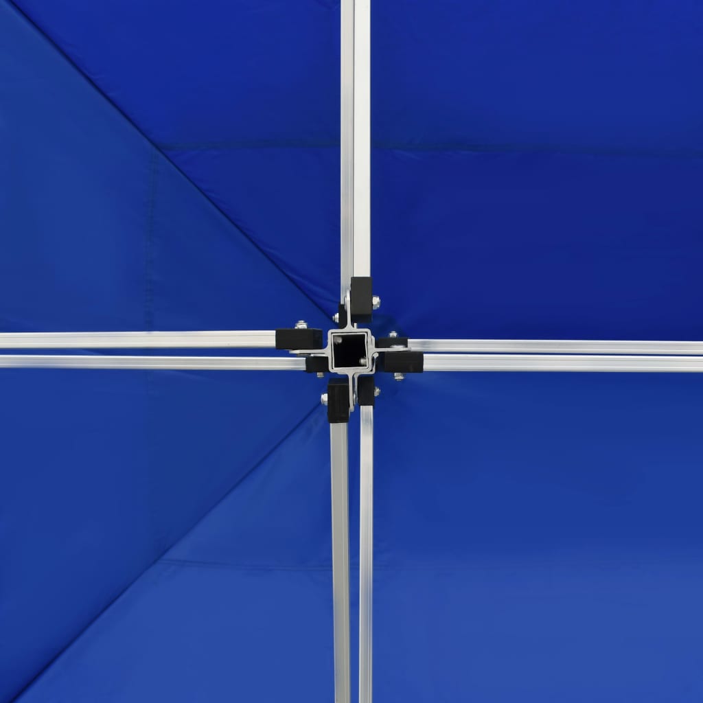 vidaXL Profi-Partyzelt Faltbar Aluminium 4,5x3 m Blau
