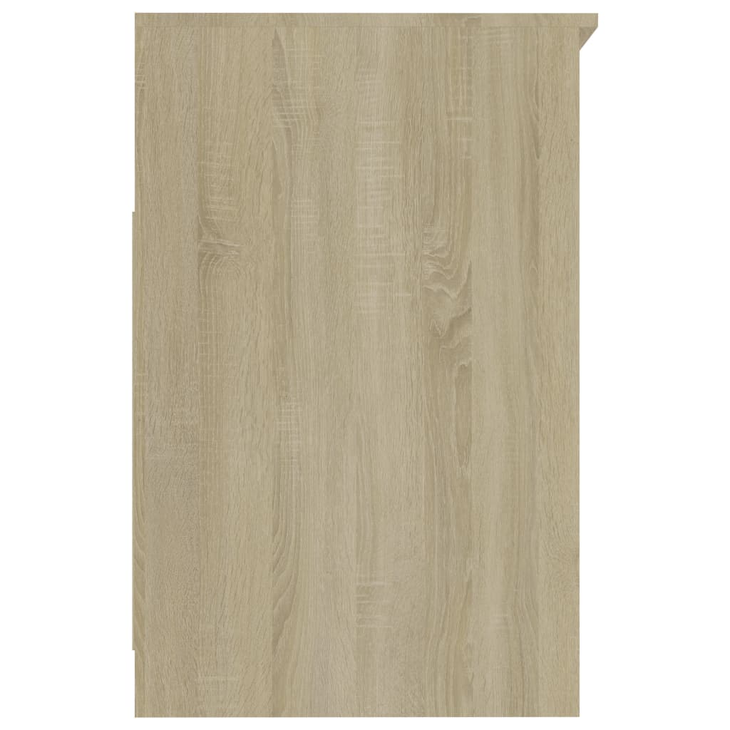 vidaXL Sideboard mit Schubladen Sonoma-Eiche 40x50x76 cm Holzwerkstoff
