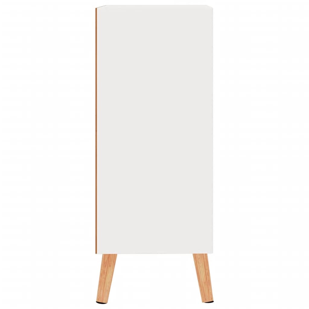 vidaXL Sideboard Hochglanz-Weiß 60x30x72 cm Holzwerkstoff