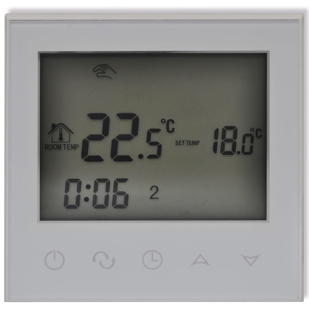 Digitaler Thermostat mit Touch-screen Sensorkabel für Bodenheizungen