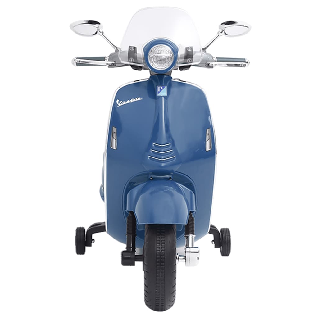vidaXL Elektro-Motorrad für Kinder Vespa GTS300 Blau