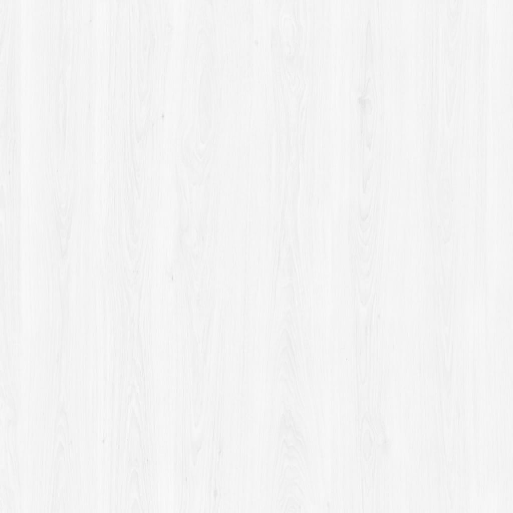 vidaXL Selbstklebende Türfolien 2 Stk. Weißes Holz 210 x 90 cm PVC