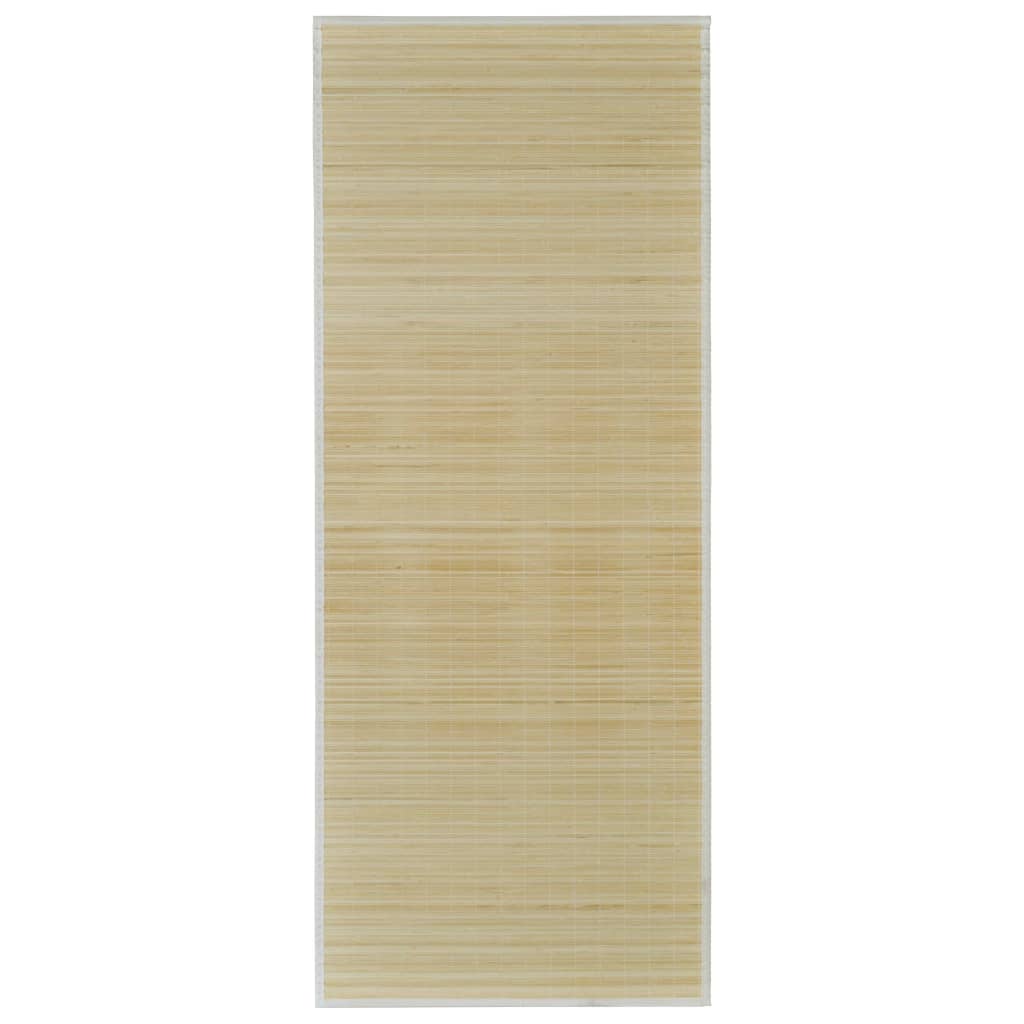 vidaXL Teppich Bambus 100 x 160 cm Natur