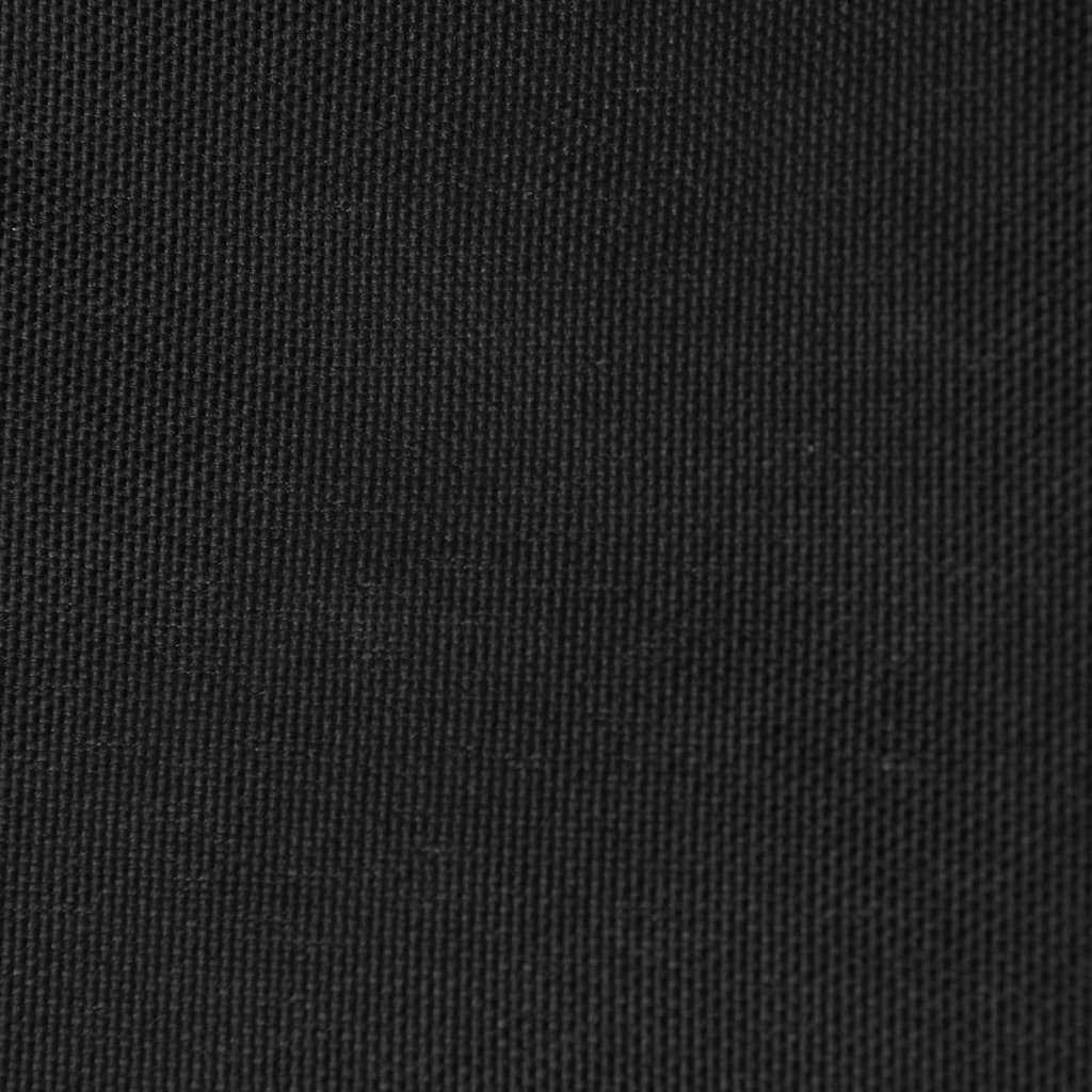 vidaXL Sonnensegel Oxford-Gewebe Trapezförmig 3/5x4 m Schwarz