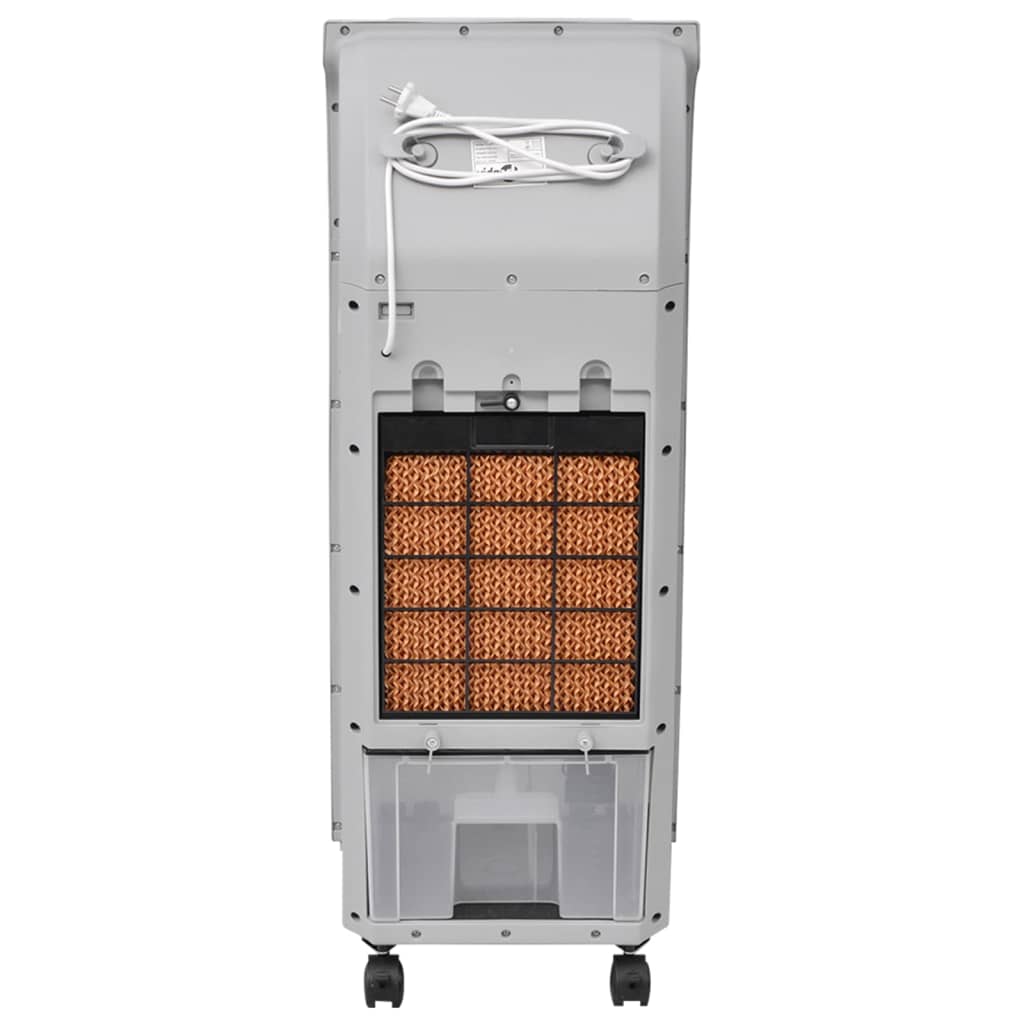 vidaXL Tragbarer Luftkühler 120 W 8 L 385 m³/h 37,5x35x94,5 cm