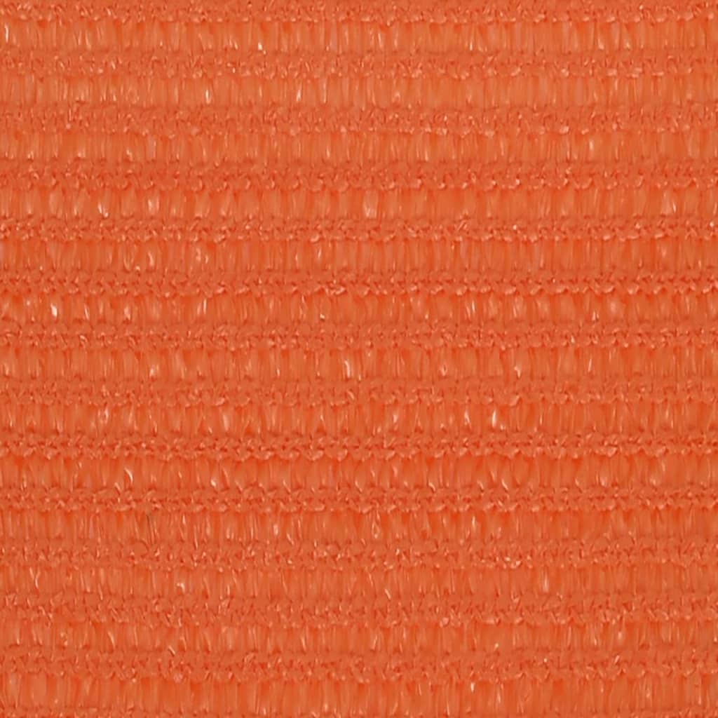 vidaXL Sonnensegel 160 g/m² Orange 3,6x3,6 m HDPE