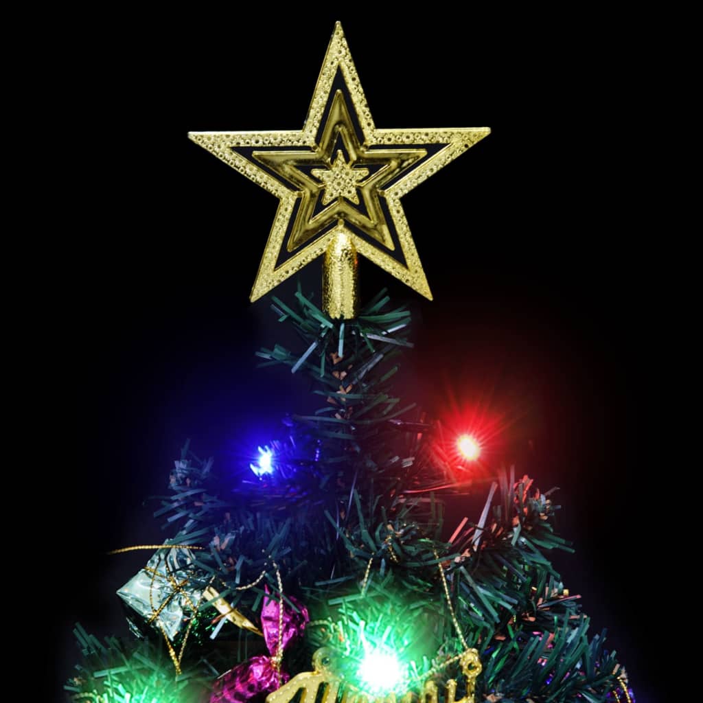 vidaXL Künstlicher Mini-Weihnachtsbaum mit Beleuchtung 20 LEDs 45 cm