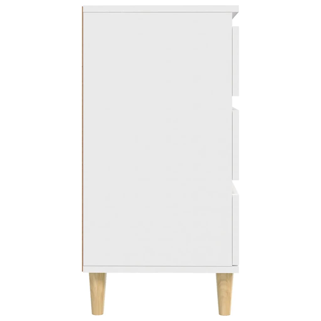 vidaXL Sideboard Weiß 60x35x70 cm Holzwerkstoff