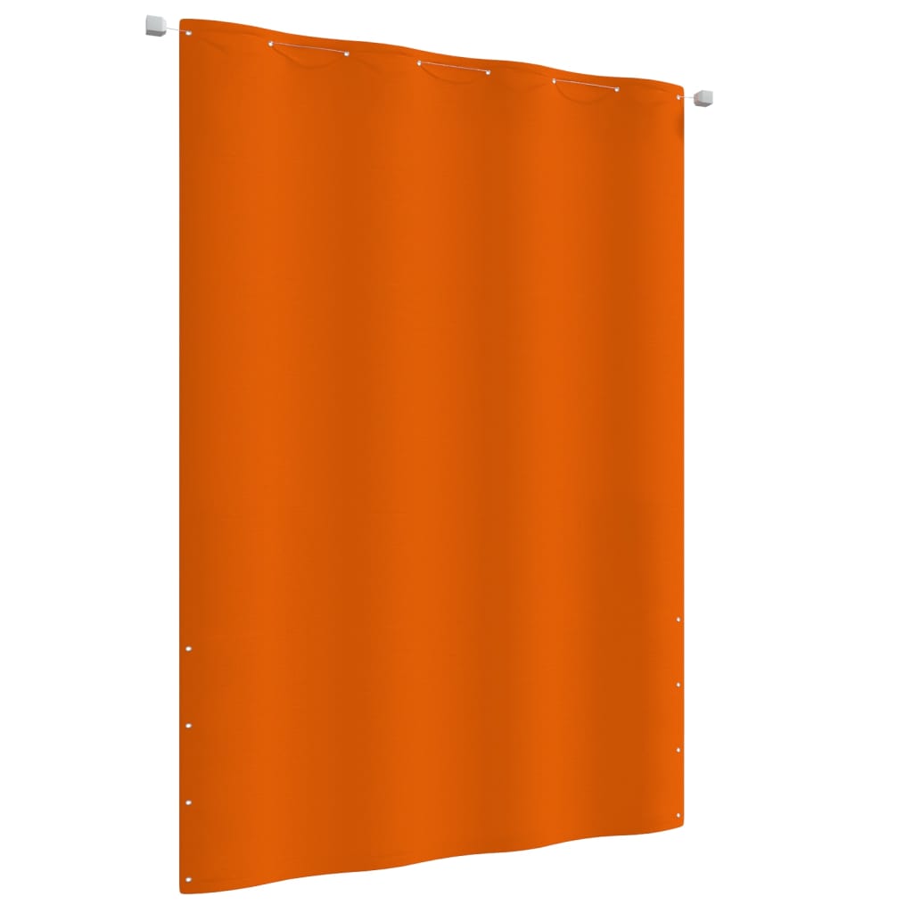 vidaXL Balkon-Sichtschutz Orange 160x240 cm Oxford-Gewebe