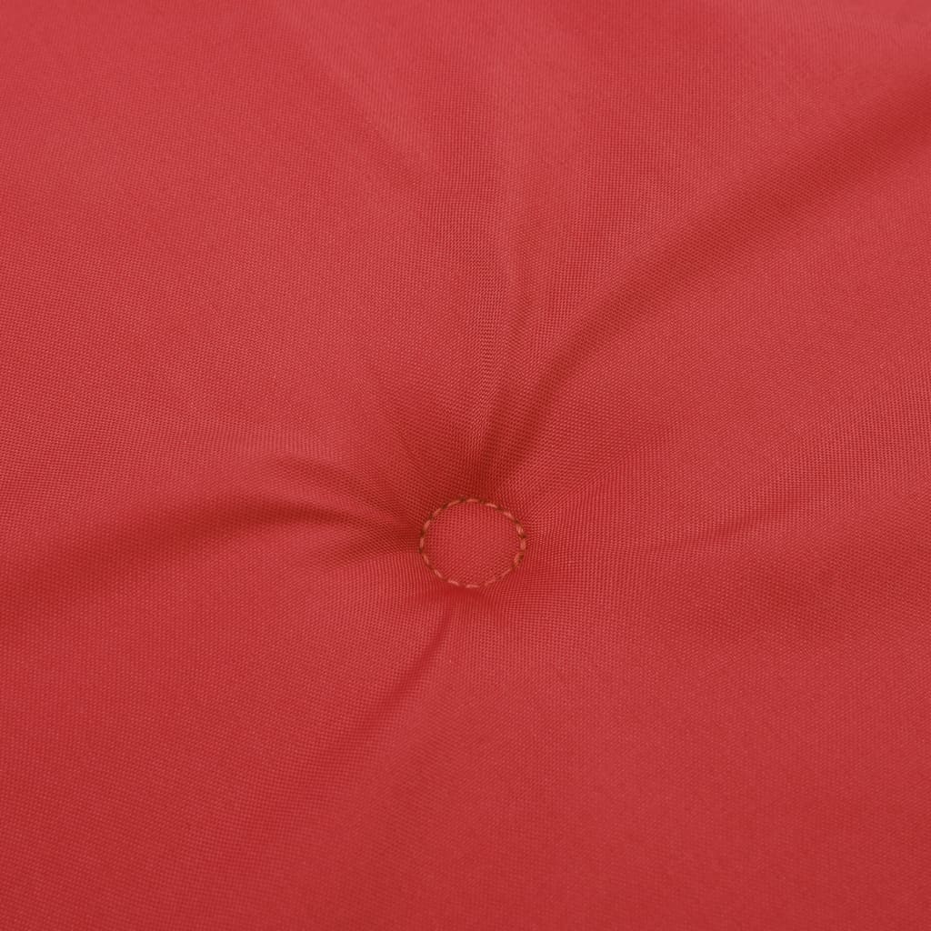 vidaXL Gartenbank-Auflage Rot 180x50x3 cm Oxford-Gewebe