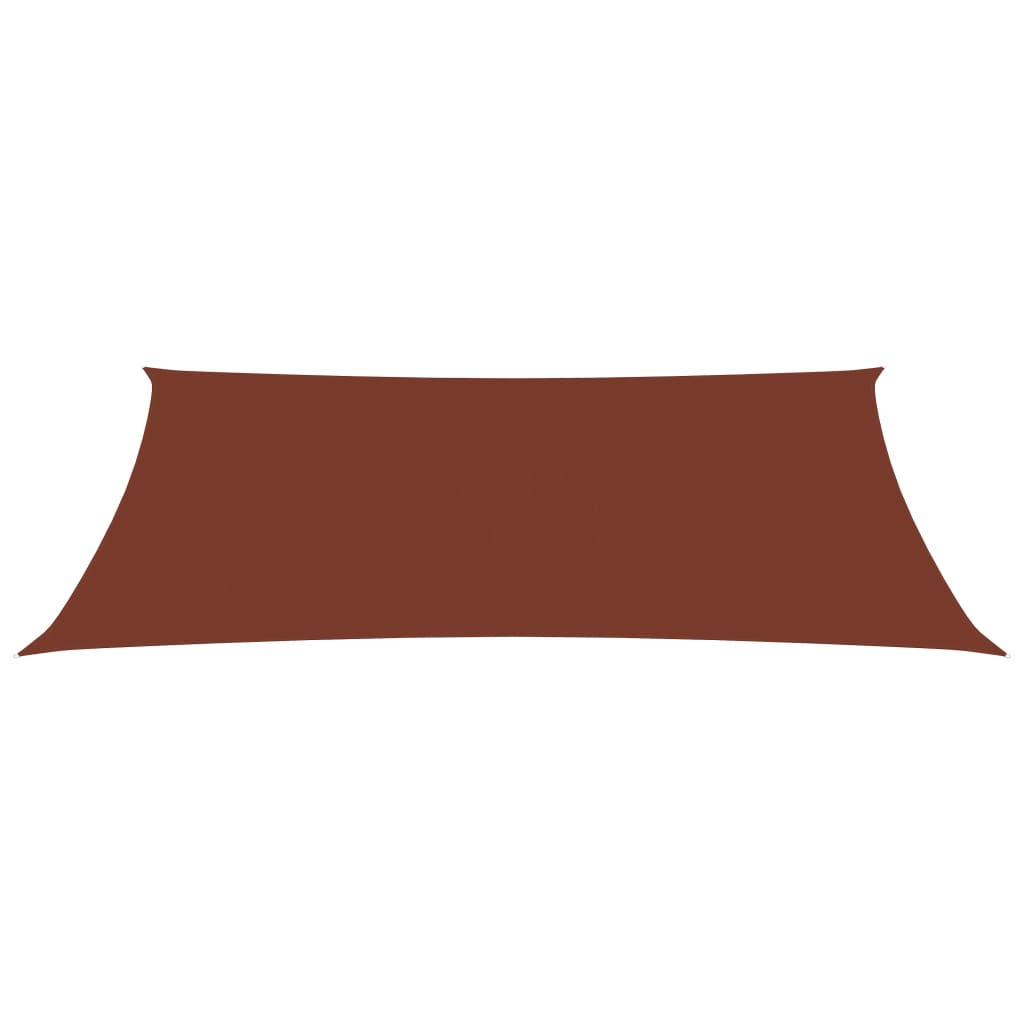 vidaXL Sonnensegel Oxford-Gewebe Rechteckig 2x4,5 m Terrakotta-Rot