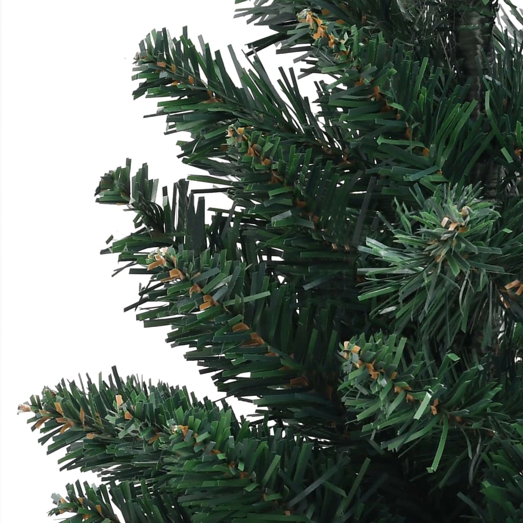 vidaXL Künstlicher Weihnachtsbaum mit Ständer Grün 60 cm PVC