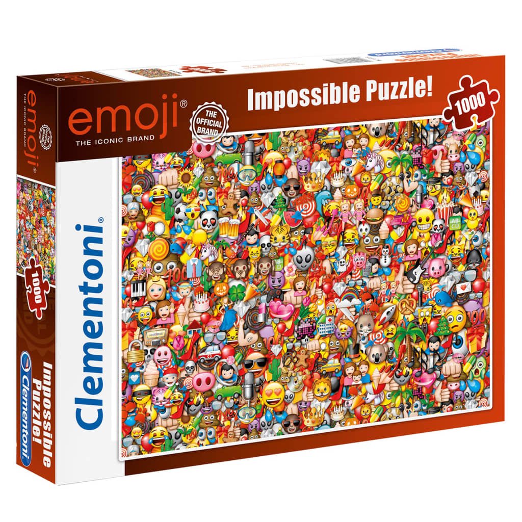 Clementoni Puzzle Emoji Impossible 1000 Teile