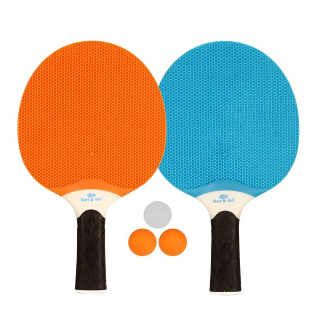 Get & Go Outdoor Tischtennis-Set Blau/Orange/Hellgrau 61UP