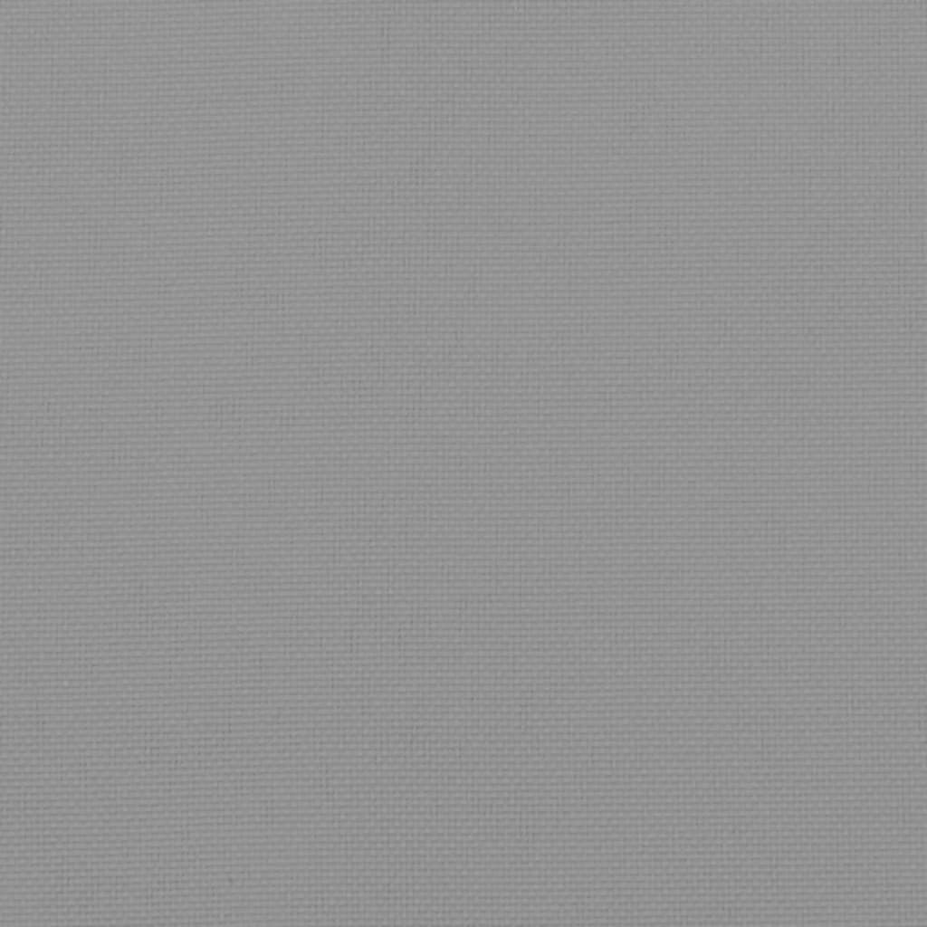 vidaXL Gartenbank-Auflage Grau 120x50x3 cm Oxford-Gewebe