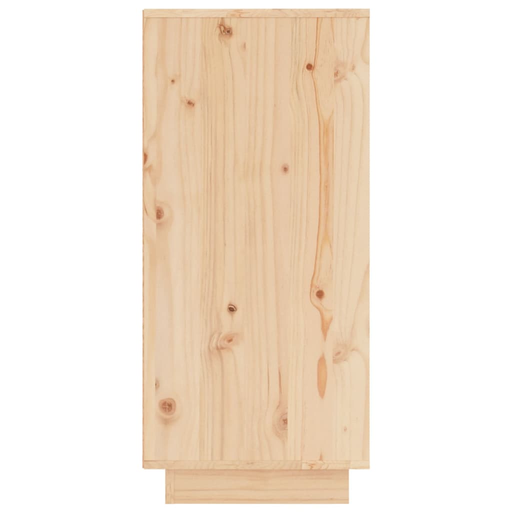vidaXL Sideboard 31,5x34x75 cm Massivholz Kiefer