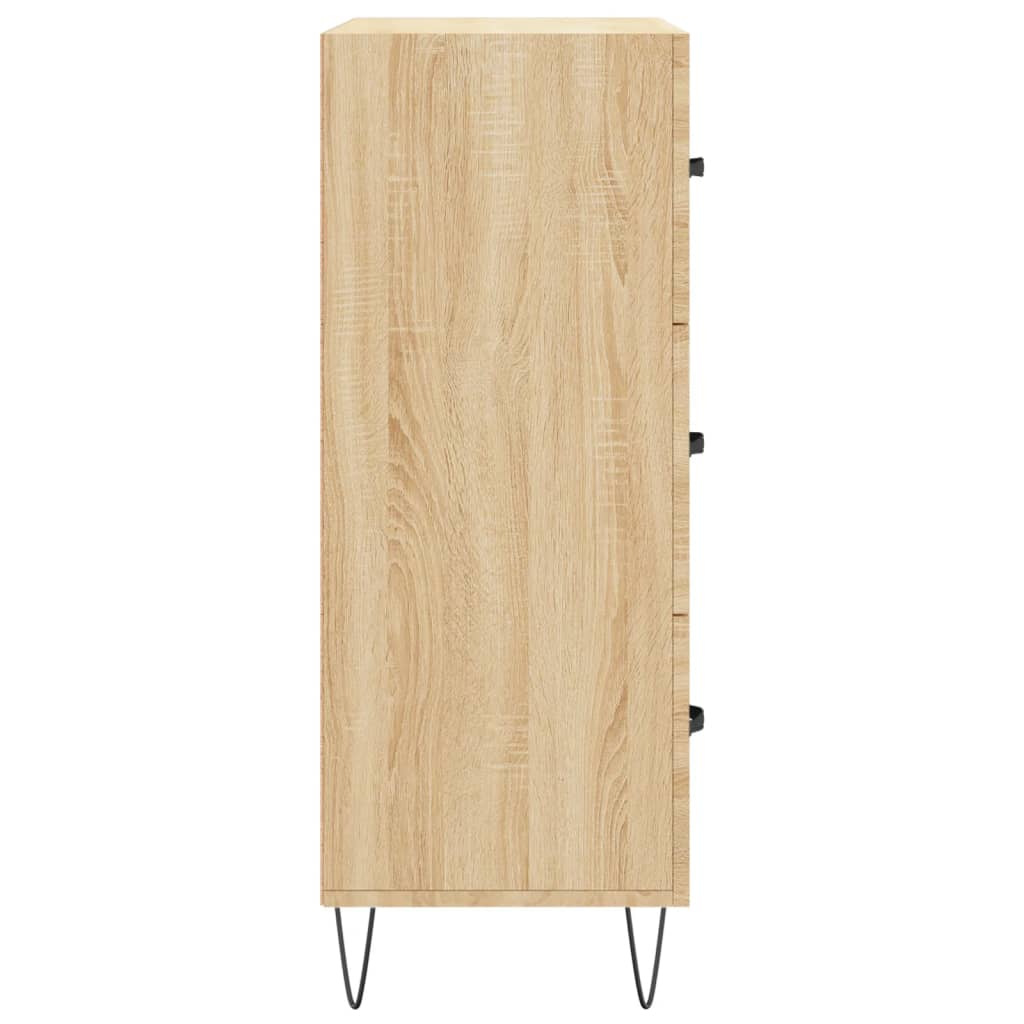 vidaXL Sideboard Sonoma-Eiche 69,5x34x90 cm Holzwerkstoff