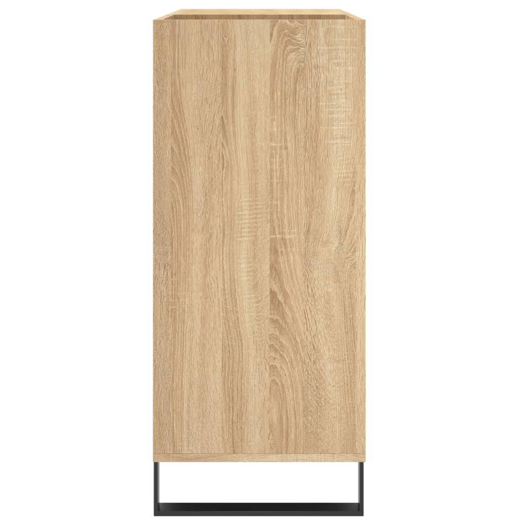 vidaXL Plattenschrank Sonoma-Eiche 84,5x38x89 cm Holzwerkstoff