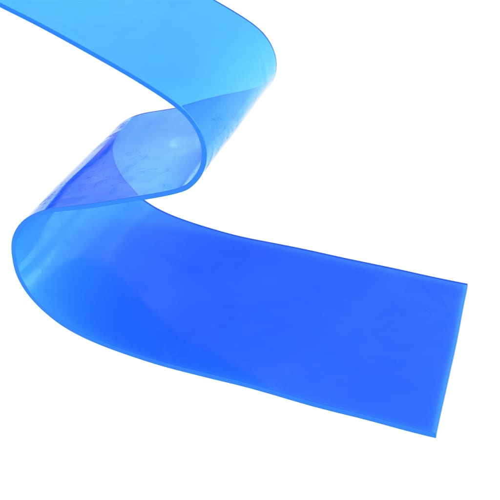 vidaXL Türvorhang Blau 200x1,6 mm 10 m PVC