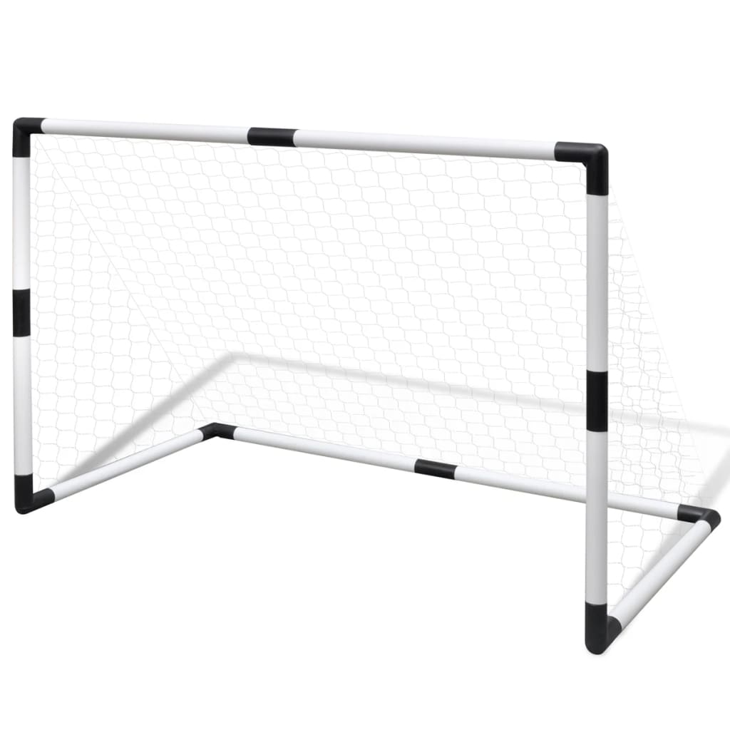 vidaXL 2-tlg. Mini-Fußballtor-Set für Kinder 91,5x48x61 cm